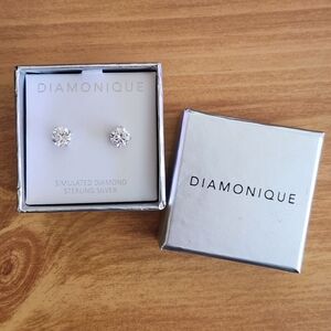 Diamonique Earrings